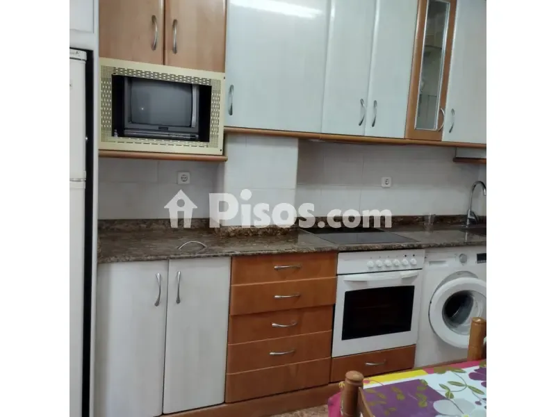 Kitchen - Apartment with Terraced View in Logroño