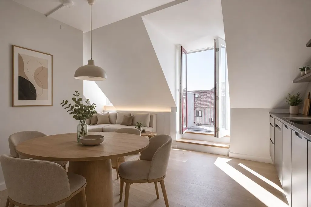 Salle à manger - Apartment with City View in Vanløse
