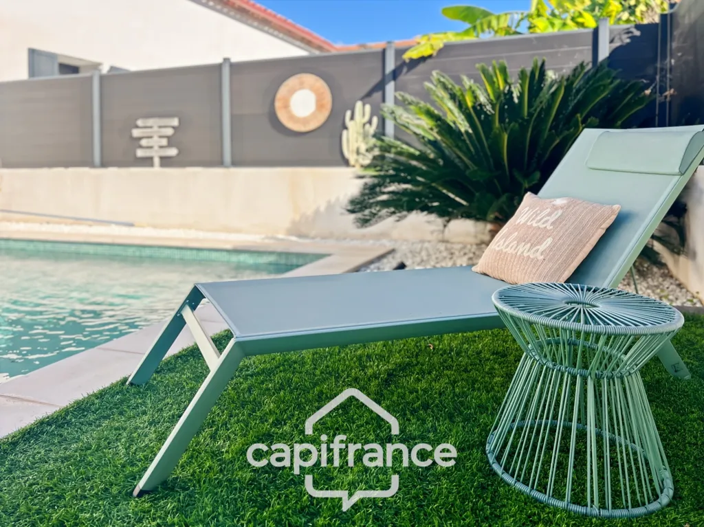 Bassein - Contemporary House with Pool in La Garde