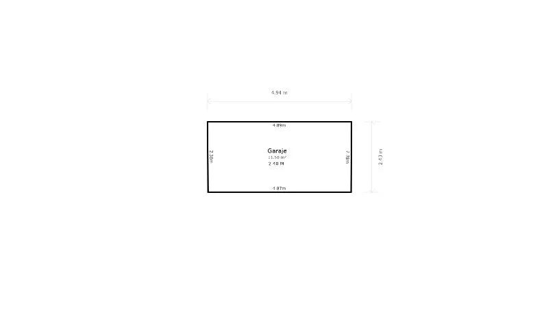 Plan - Garage in Castellón de la Plana, Quiet Setting