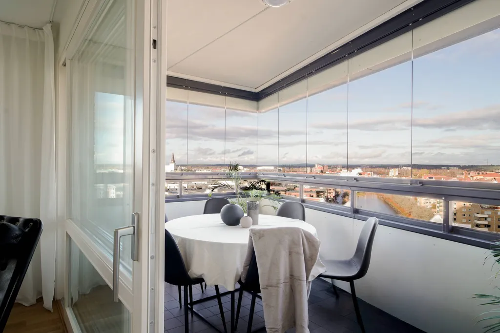 Balcon - Apartment with Water Views in Karlstad