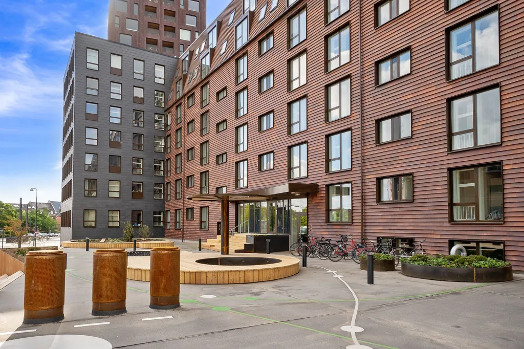 Jardin - Appartement 1 pièces à Odense