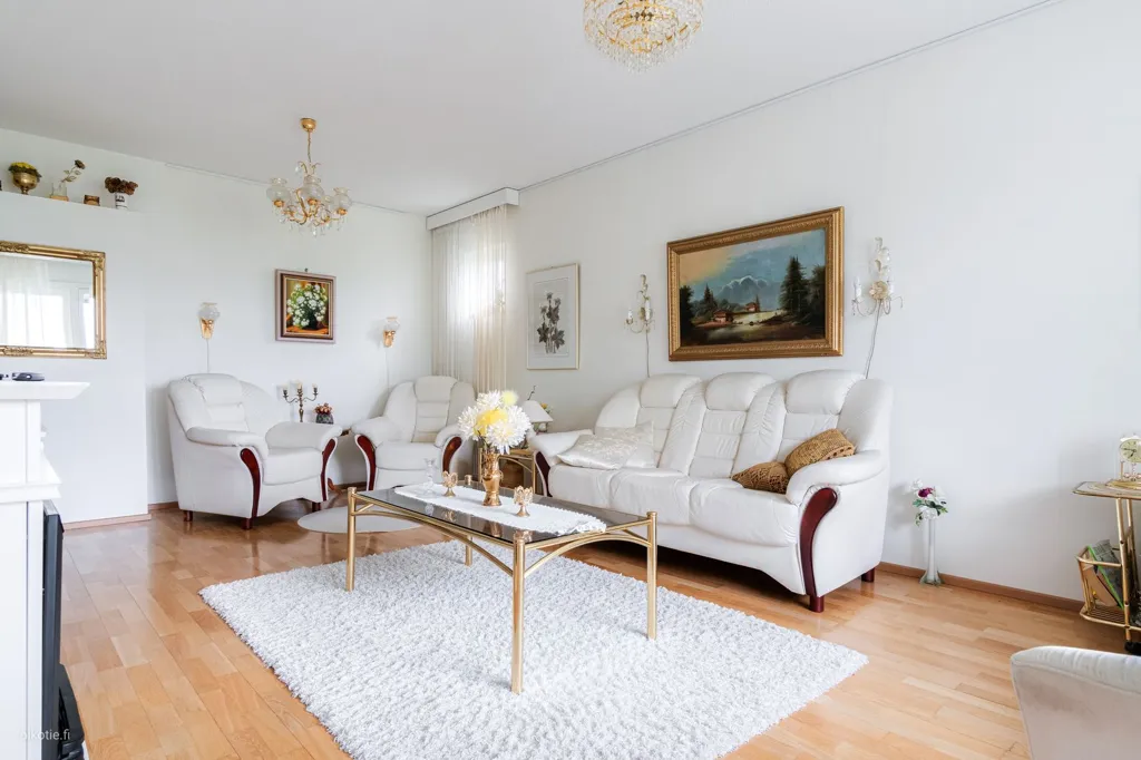 Living Room - City Centre Apartment with Balcony in Helsinki