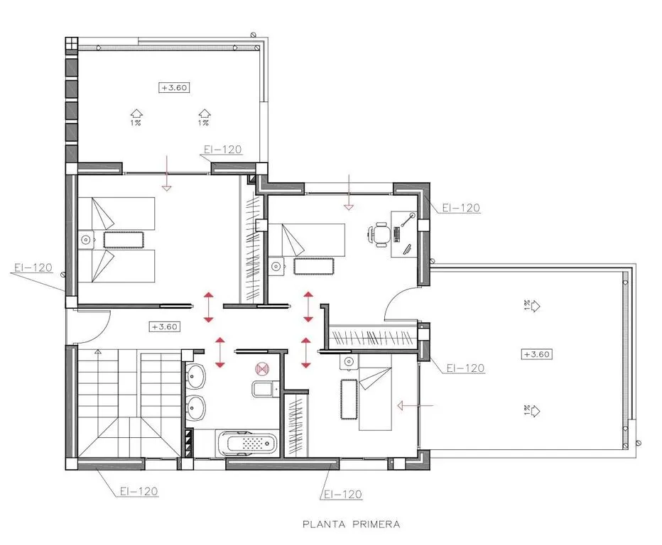 Floor Plan - Contemporary Villa with Open Views in San Miguel