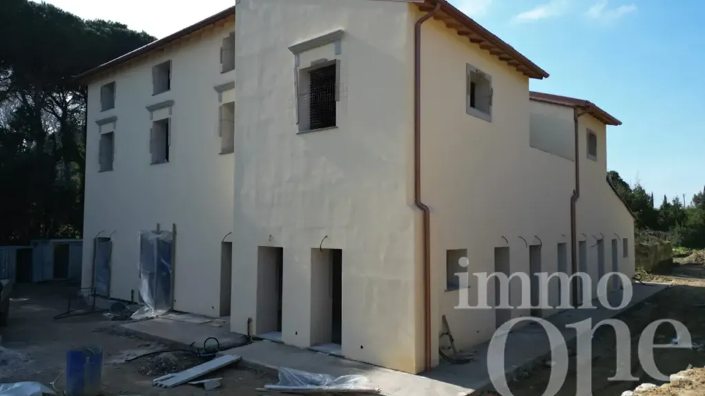Exterior - Restored Apartment with Terraces in La Puzzolente