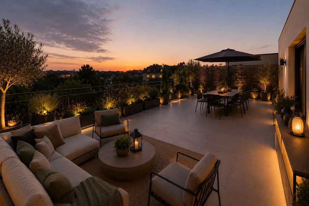 Terrasse - Appartement 5 Pièces avec Deux Terrasses à Bry-sur-Marne