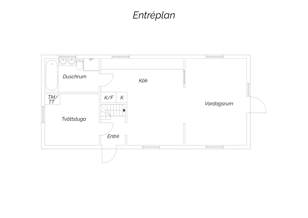 Plan - Charming Villa with Garden in Scania