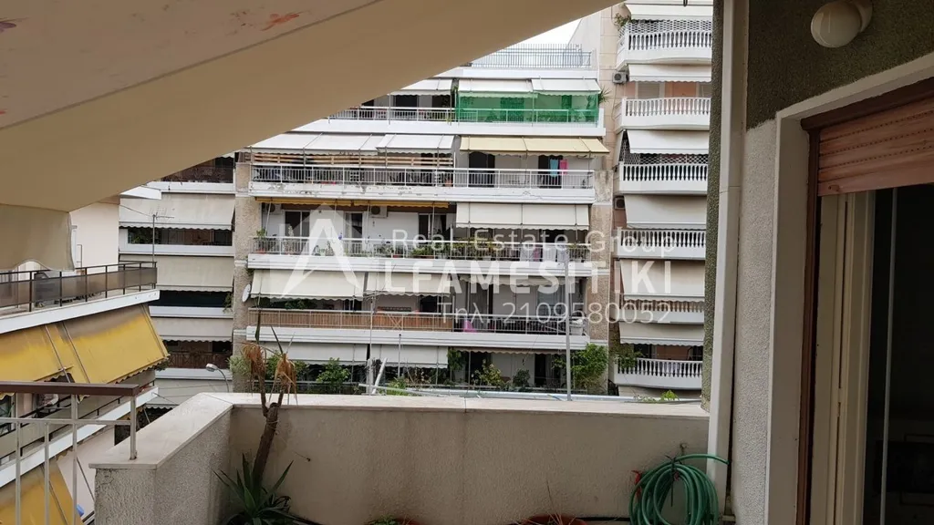 Balcony - Bright Apartment with Large Balcony in Kallithea Centre