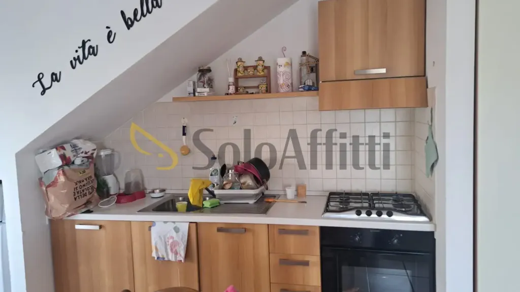 Köök - Studio with Balcony in Viserba, Rimini