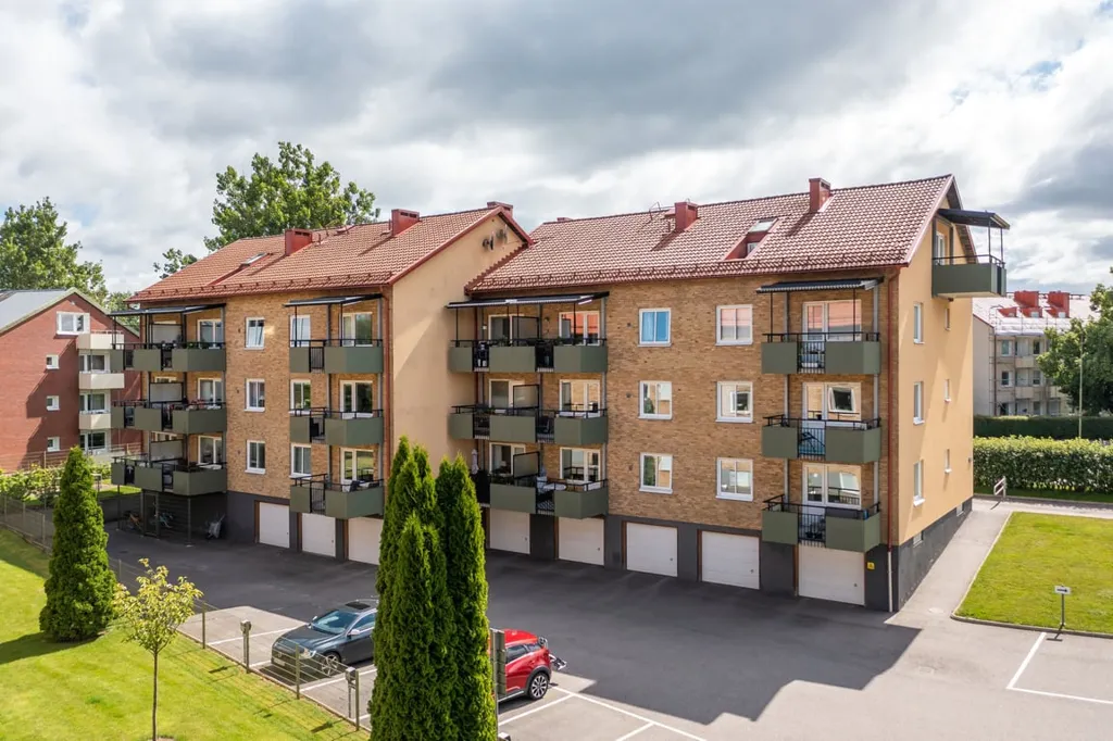 Õhuvaade - Modern Flat with Social Spaces near Nature in Stockholm