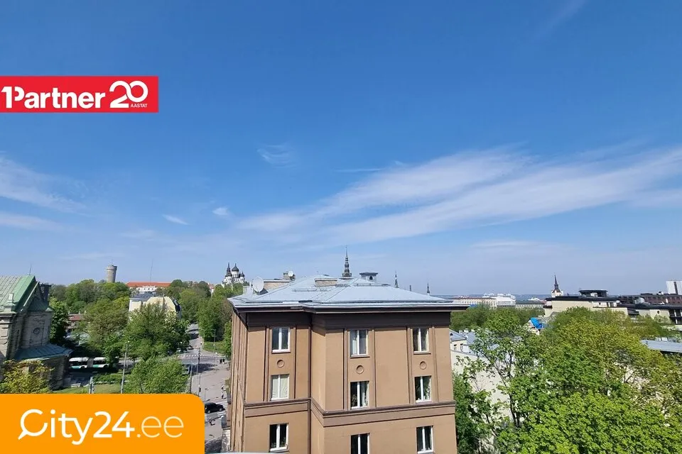 Vue aérienne - Architectural Flat with Historic View in Tallinn