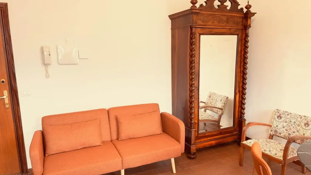 Séjour - Rented Studio with Balcony in Clusone