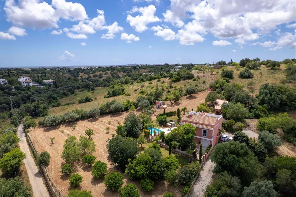 Vue aérienne - Renovated Villa with Pool in Pechão, Olhão