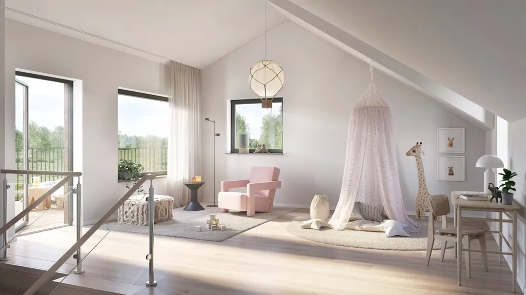 Chambres - Modern Parhouse with Terrace in Vega