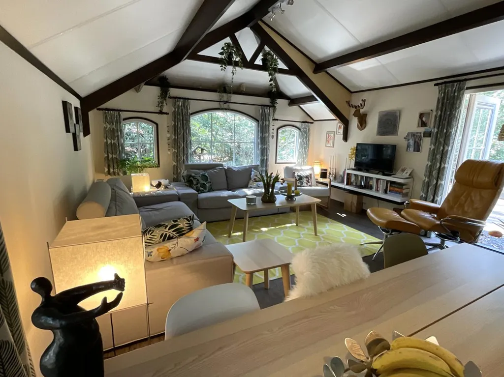 Living Room - 6-Persons Cottage with Garden in Ermelo