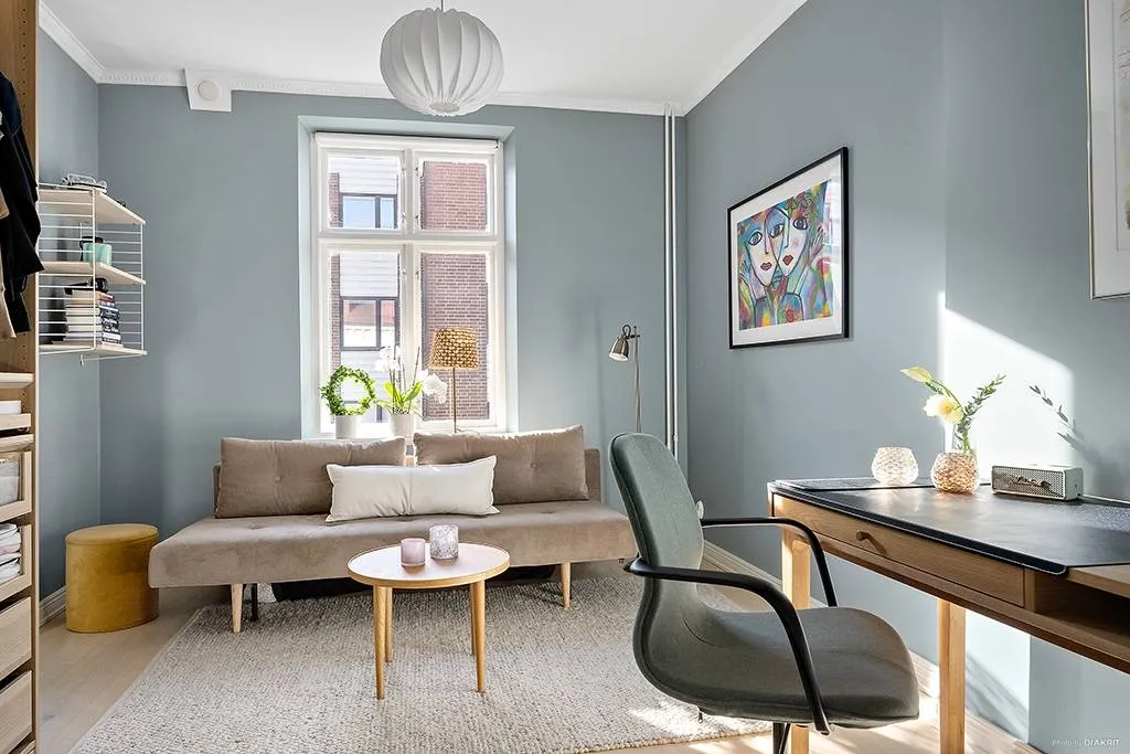 Kabinet - Charming Four-Room Apartment with Garden in Central Helsingborg