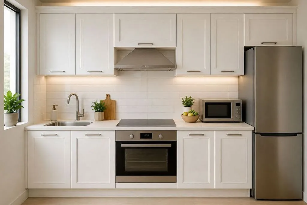 Cuisine - New Flat with Elevator in San Juan de la Arena