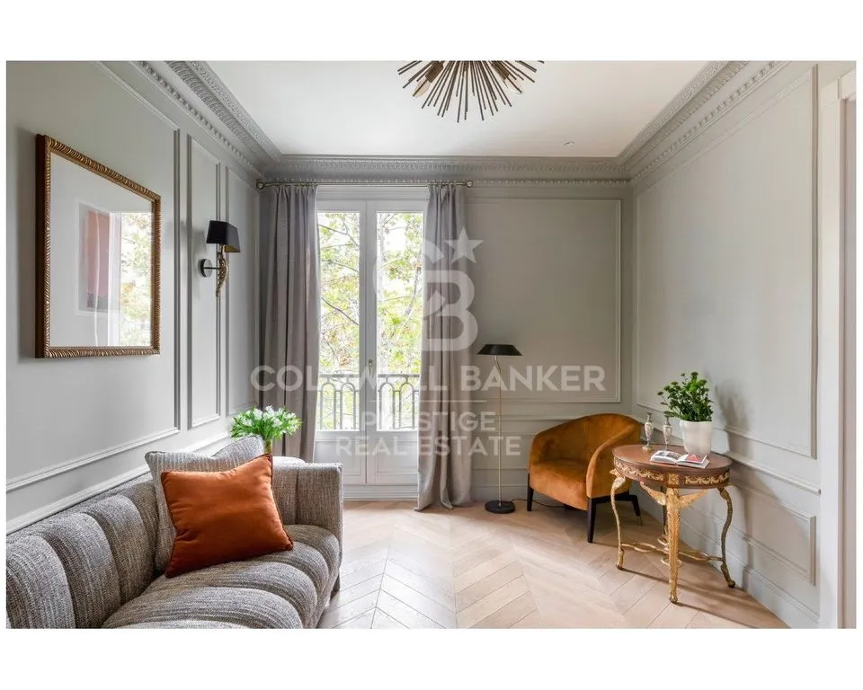 Séjour - Luxury Flat with Historic Charm in Barcelona