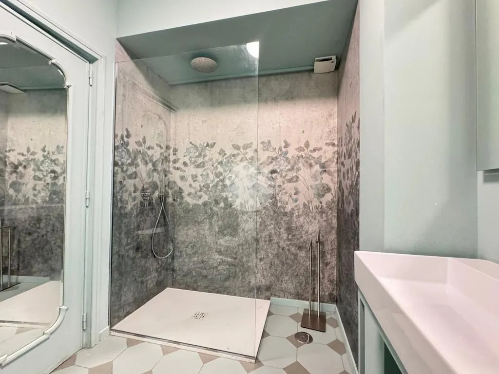 Salles de bain - Penthouse with Sea View in Naples