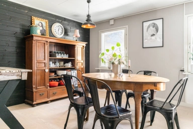 Dining Room - 1.5-Storey Villa with Sea Access in Täppet