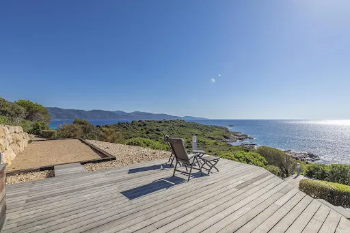 Terrass - Luxury Villa with Sea View in Sagone