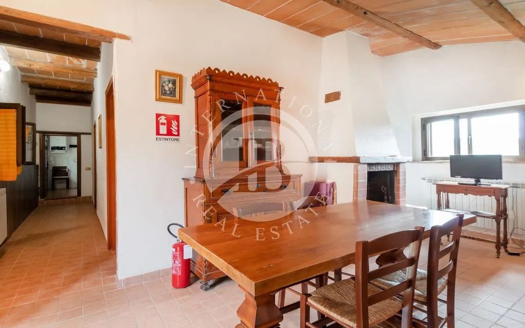 Salle à manger - Luxury Farmhouse with Pools in Radicondoli