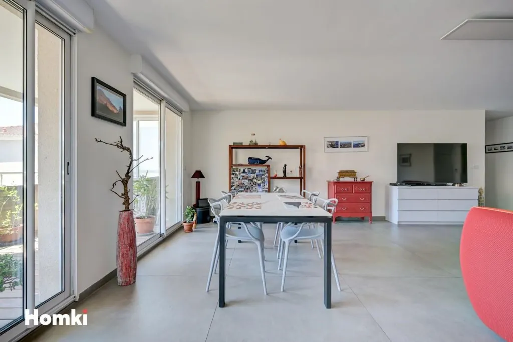 Salle à manger - Appartement T4 Traversant avec Terrasse à Marseille