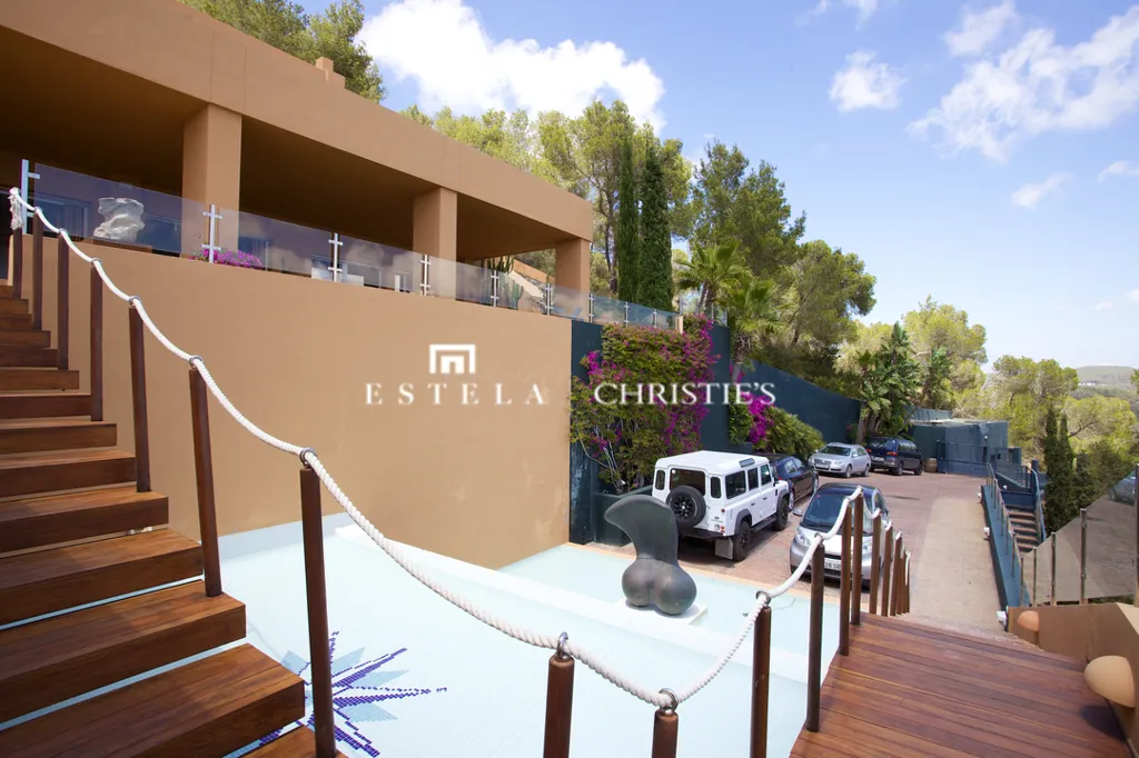 Piscine - Villa with Panoramic Views between Ibiza and San Jose
