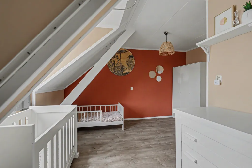 Bedrooms - Two-Storey House with Garden in Almelo