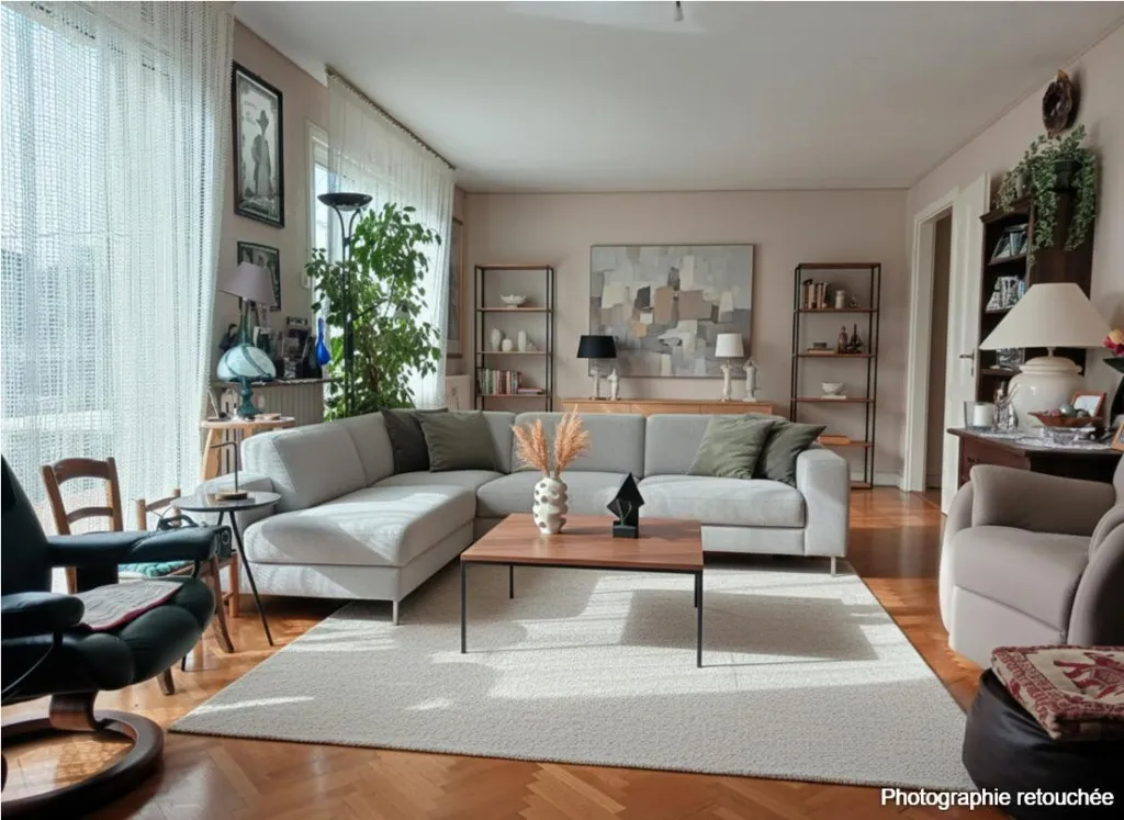 Soggiorno - 9-Piece House with Pool in Montain