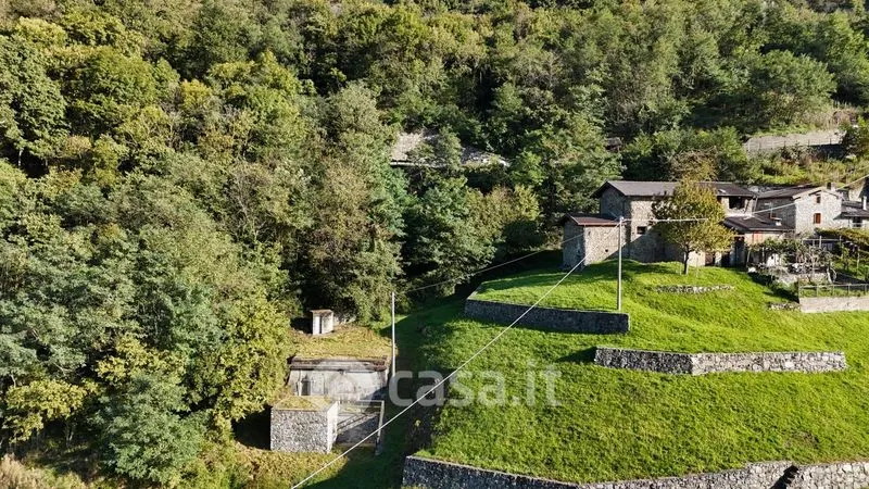 Vue aérienne - Rustico with Valtellina View in Cino