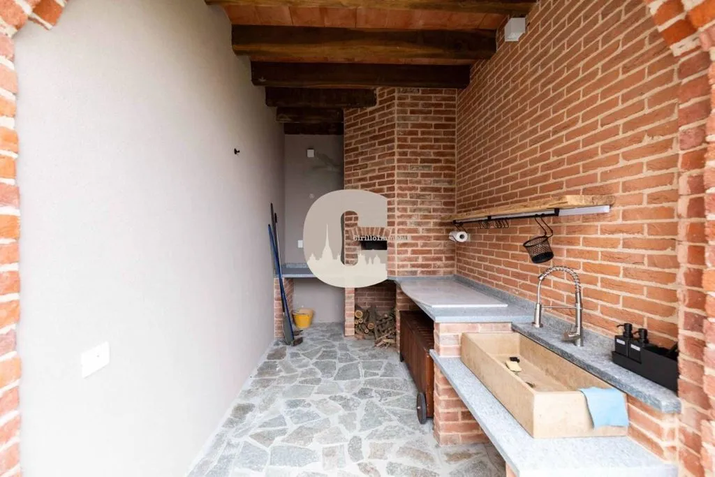 Köök - Luxury Villa with Panoramic Views in Revigliasco d'Asti