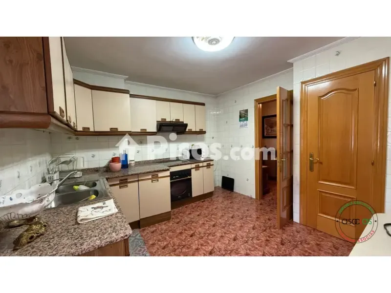 Köök - Apartment with Balcony in Aller