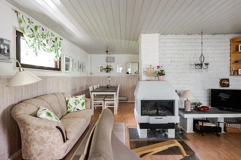Séjour - Lakefront Cottage with Sauna in Ikaalinen