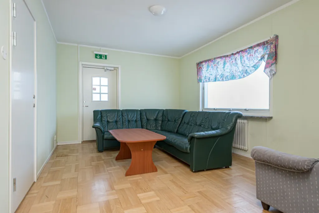 Living Room - Apartment with Shop Potential in Central Junsele