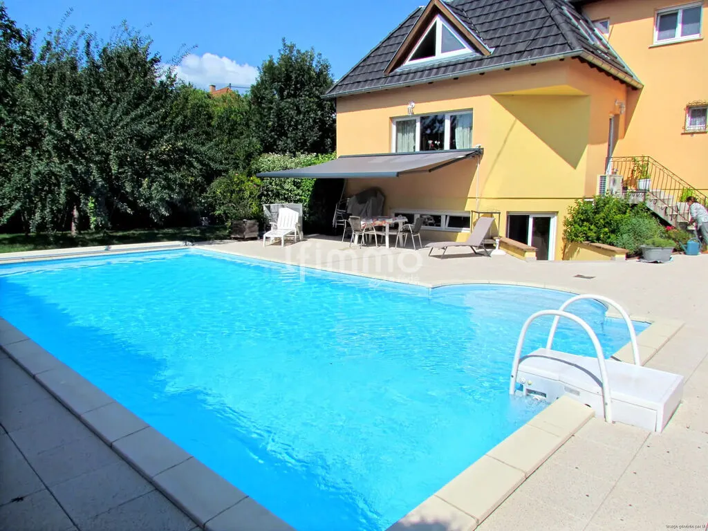 Bassein - Villa with Pool in Pfulgriesheim