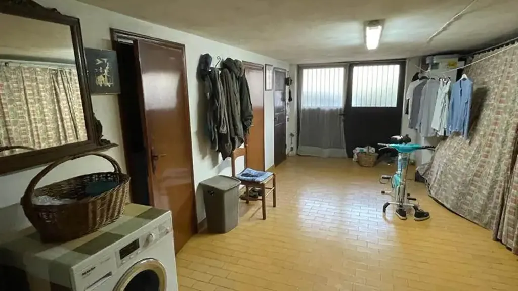 Pesuköök - Apartment with Private Garden in Certaldo