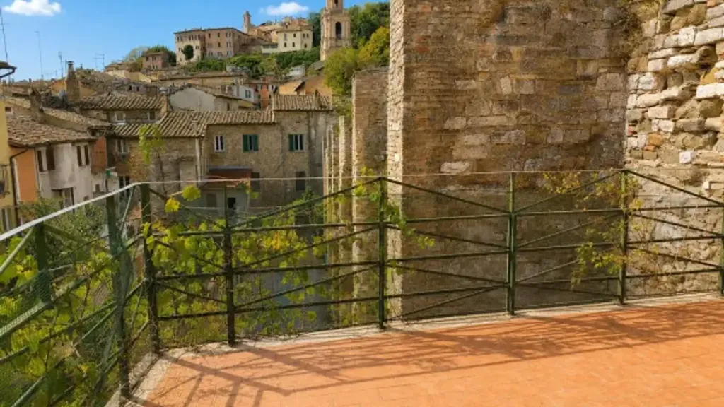 Rõdu - Rustic-Style Apartment with Terraced View in Perugia