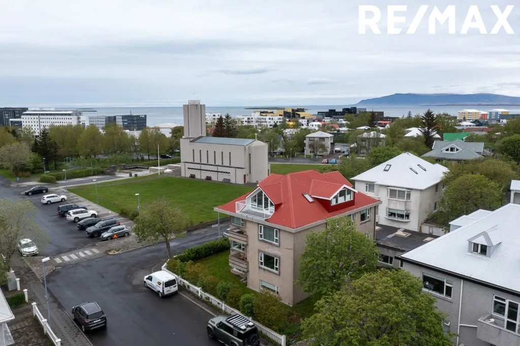 Vue aérienne - Appartement 3 pièces à Reykjavík