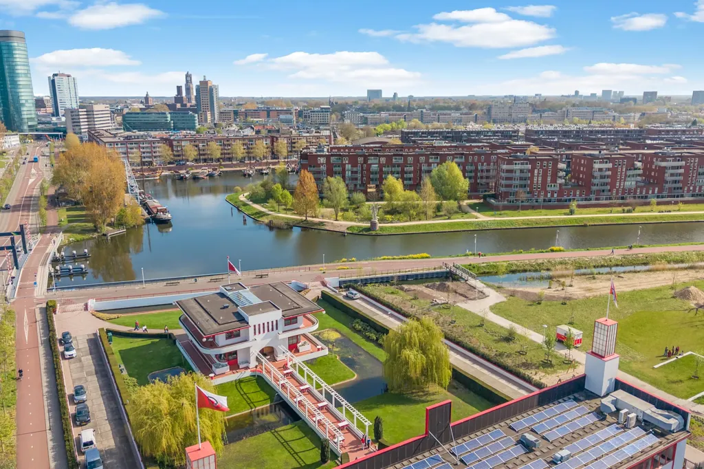 Vue aérienne - Appartement 3 pièces à Utrecht