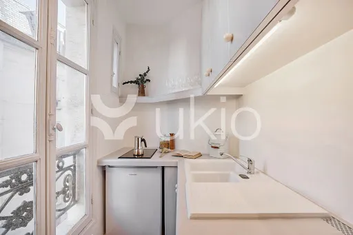 Cuisine - Appartement Meublé avec Ascenseur à Paris 6ᵉ