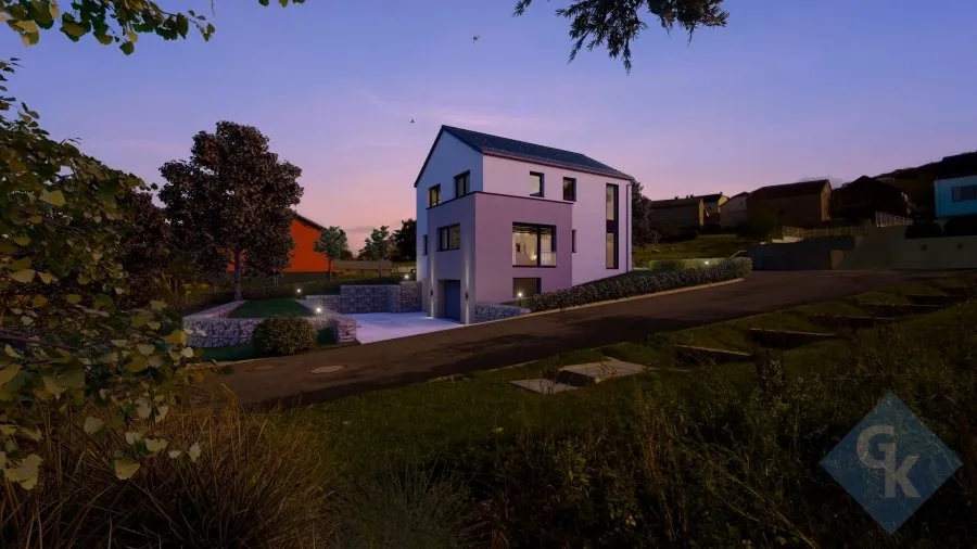 Maisons Unifamiliales dans le Nouveau Quartier de Medernach