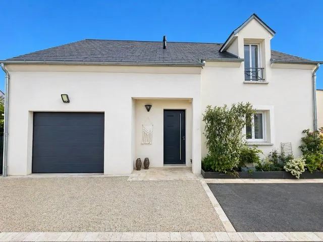 Välivaade - Contemporary House with Pool in Olivet