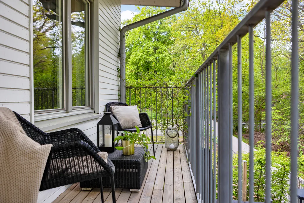 Balcony - Gable House with Garden in Ljunghusen
