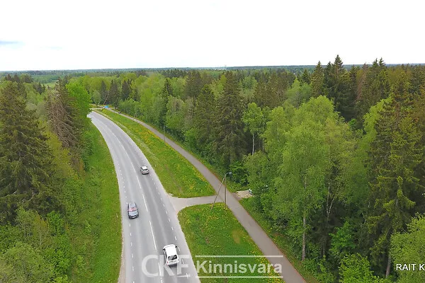 Õhuvaade - Plot with Building Rights in Saku