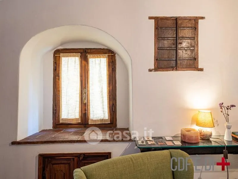 Séjour - Restored Trilocale with Balcony in Pitigliano