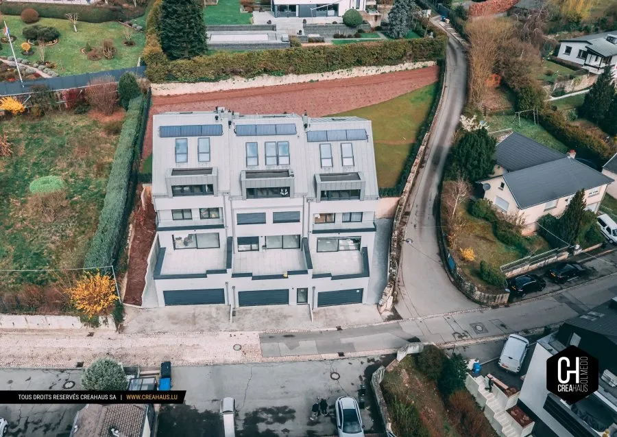Õhuvaade - Duplex with View in Eich, Luxembourg