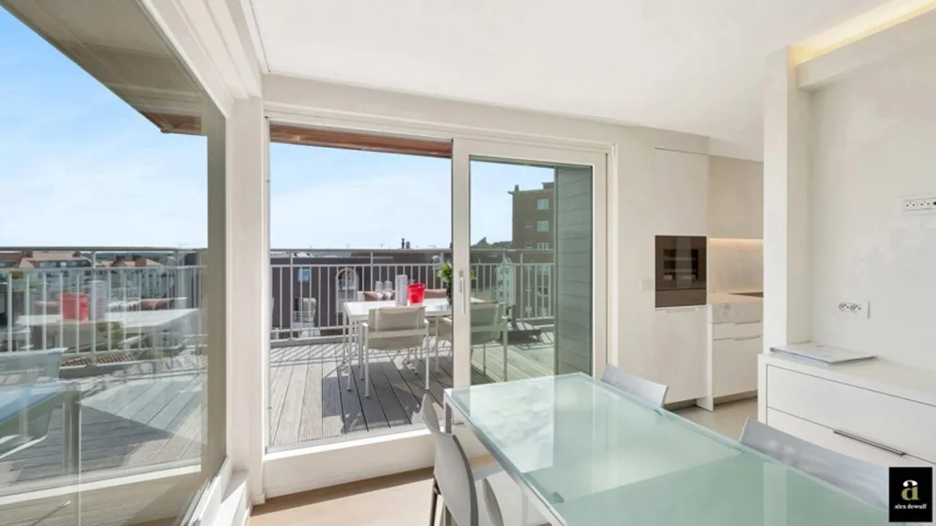 Balcon - Penthouse Ensoleillé avec Terrasses à Knokke
