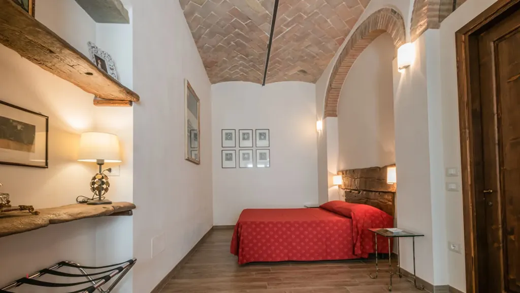 Camere da letto - Historic Hamlet with Pool in Anghiari