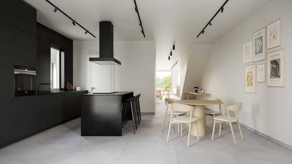 Köök - Energy-Efficient New-Home Project in Avelgem